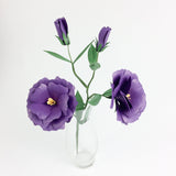 Lisianthus Paper Flower Template