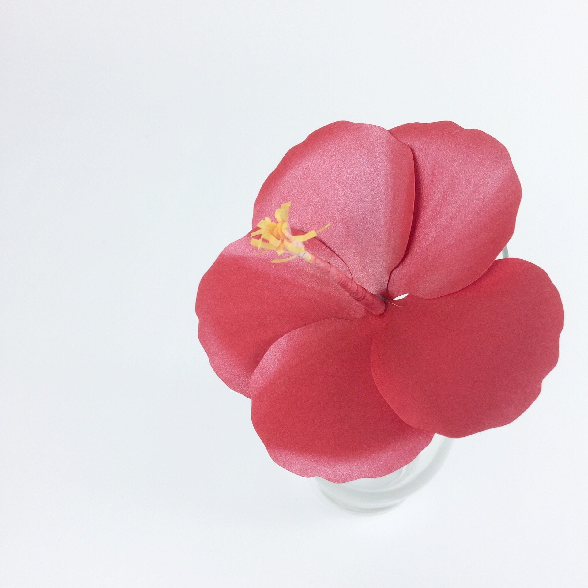 Hibiscus Paper Flower Template