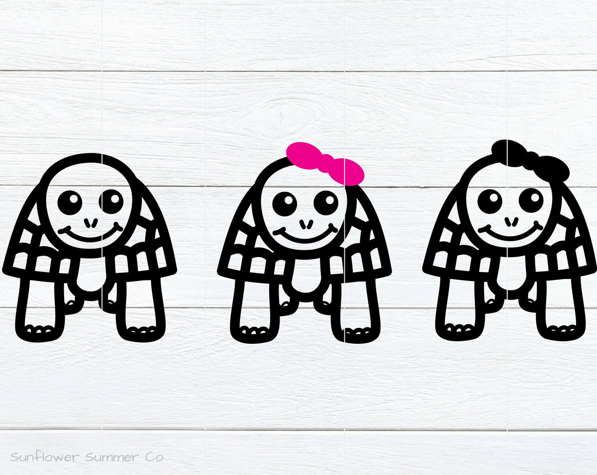 Cute Turtles SVGs