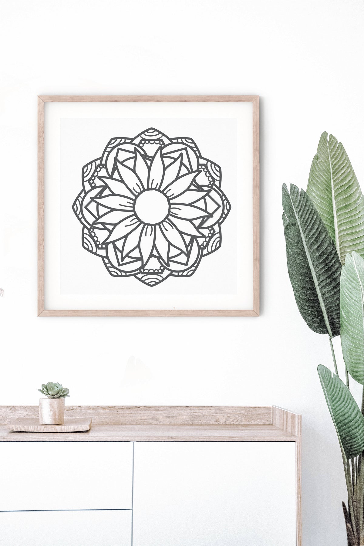 Flower Mandala SVG
