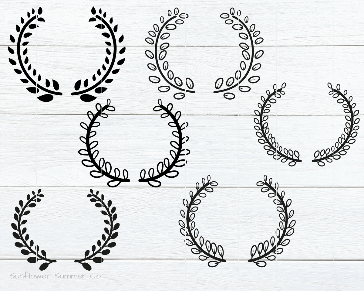 Laurel Wreath SVG