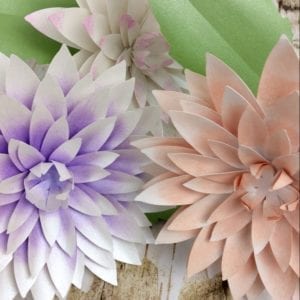 Read more about the article Dahlia  Paper Flower Tutorial
