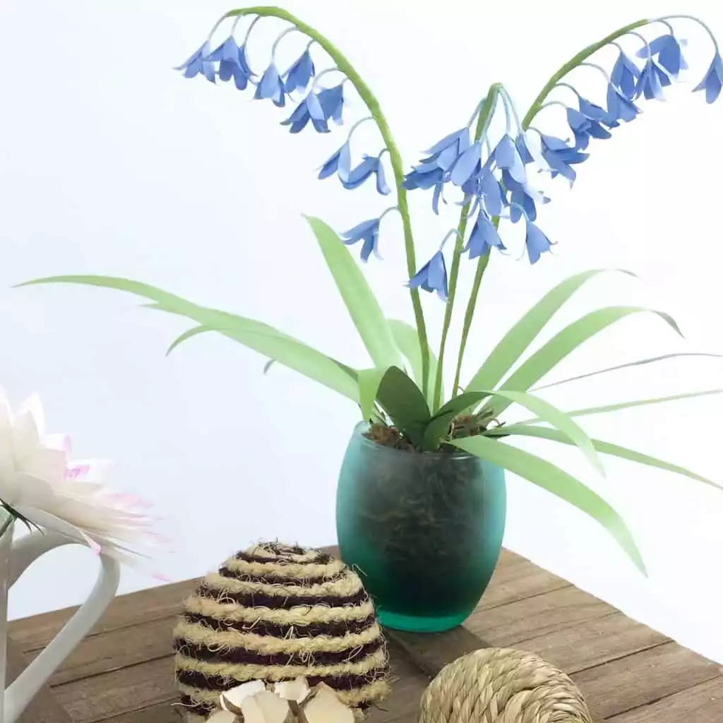 Bluebell Paper Flower Template