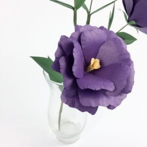 Read more about the article Lisianthus Paper Flower Tutorial