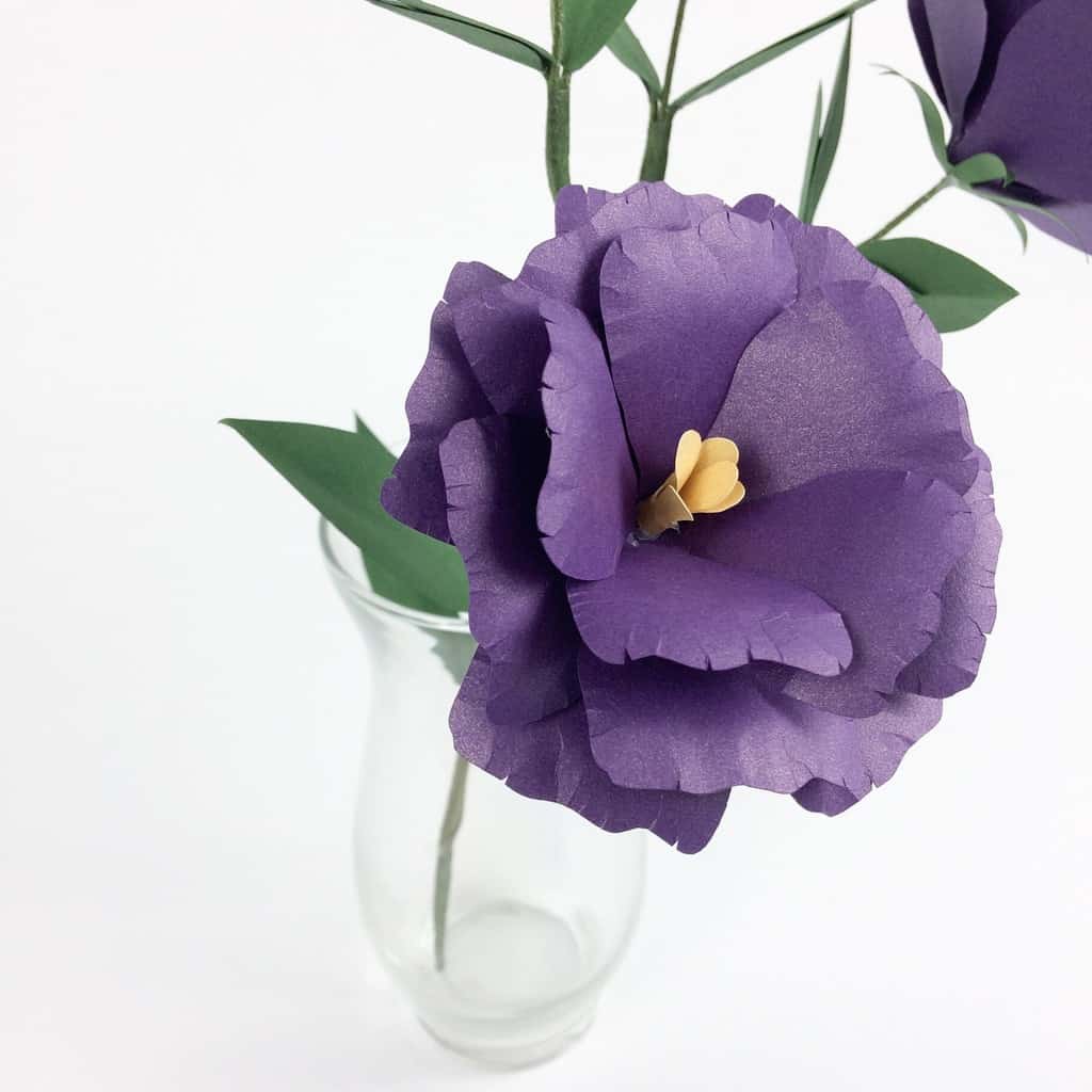 You are currently viewing Lisianthus Paper Flower Tutorial