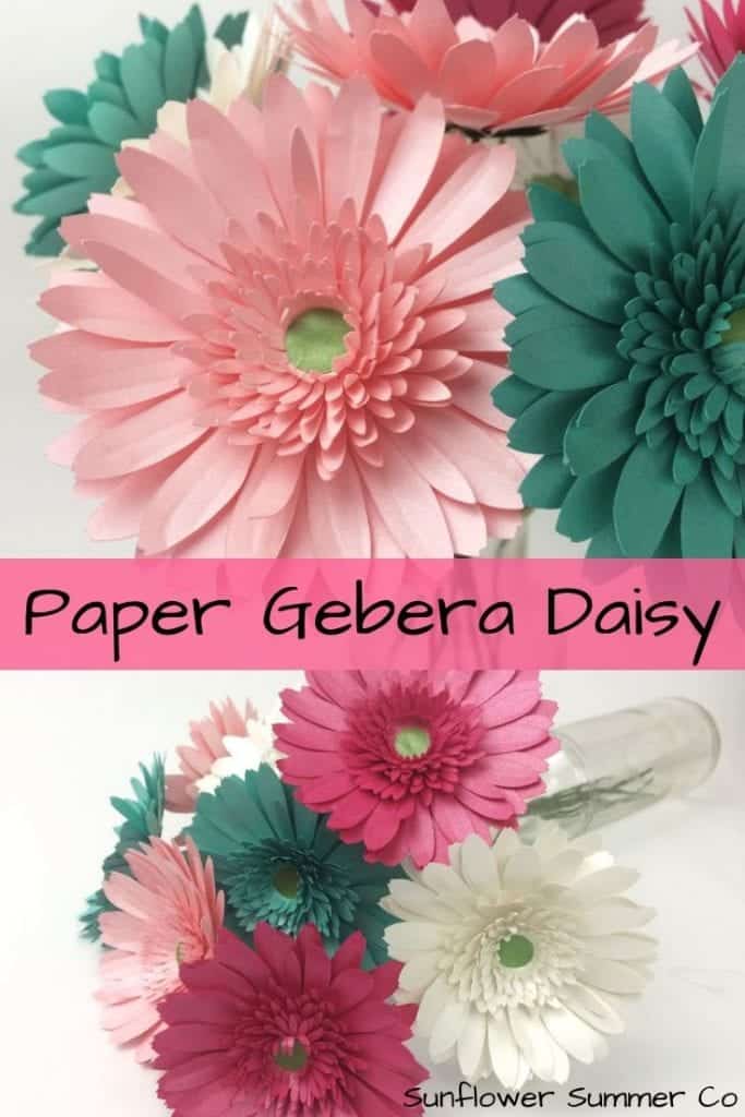 paper gerbera daisy