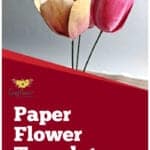 tulip paper flower template