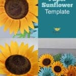 giant paper sunflower