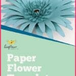 how to make giant gerbera daisy template