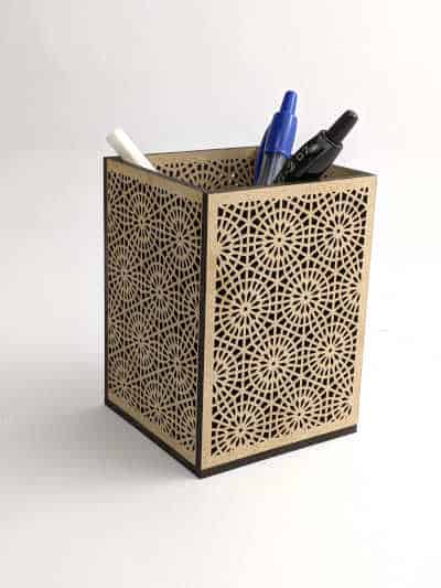 pen holder made with glowforge