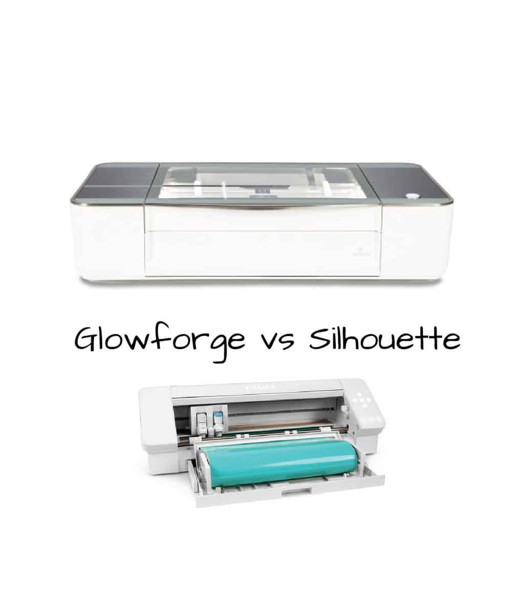 You are currently viewing Silhouette vs Glowforge {They’re not as similar as you think}