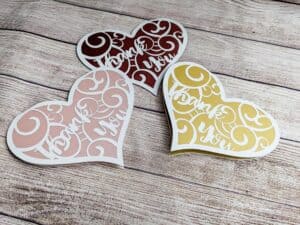 Read more about the article Heart-Shaped Thank You Card SVG For Cricut or Glowforge