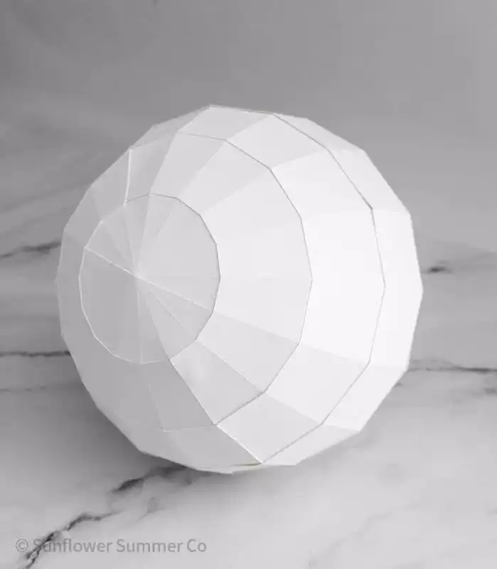 Paper Sphere Template